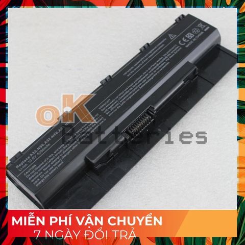 Pin Laptop Asus 6 Cell Chính Hãng N56V N56J N56VM N56VZ N56JN - Bảo Hành 100% - Phụ Kiện Laptop Đáng Tin Cậy
