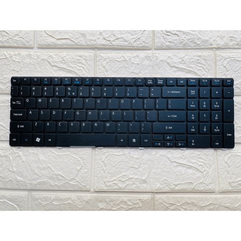 Phím Laptop Thay Thế Acer Aspire 5810 5742 5745 E1-571 5820 Đen Tiếng Anh - Bảo Hành 9 Tháng, Dễ Lắp Đặt