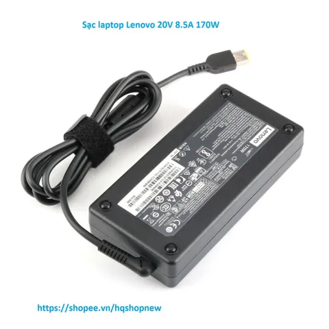 [Sạc zin] Sạc laptop Lenovo 20V 8.5A 170W Y530 - 15ICH P71 W540 W541 Y540 - 15IRH chân vuông slim PHỤ KIỆN LAPTOP
