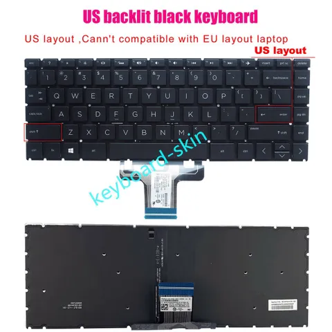 Bàn Phím laptop HP 14DA 14CE 14CK 14DF 14CS 348-G5 14-CK 14-CM 14-CS 14-CY 14-DA 14-DF 14-DG HP Chromebook x360 PHỤ KIỆN