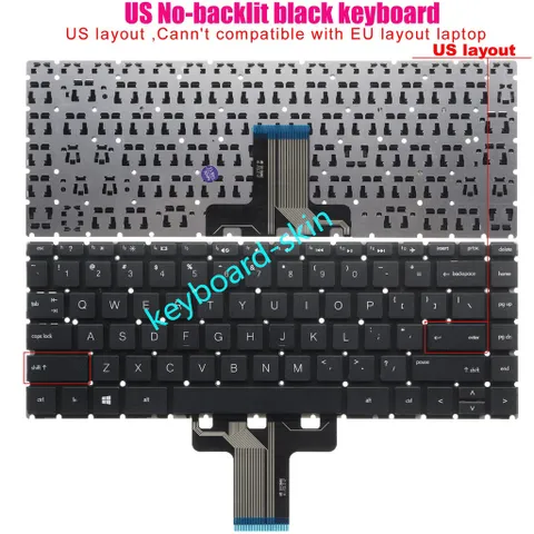 Bàn Phím laptop HP 14DA 14CE 14CK 14DF 14CS 348-G5 14-CK 14-CM 14-CS 14-CY 14-DA 14-DF 14-DG HP Chromebook x360 PHỤ KIỆN