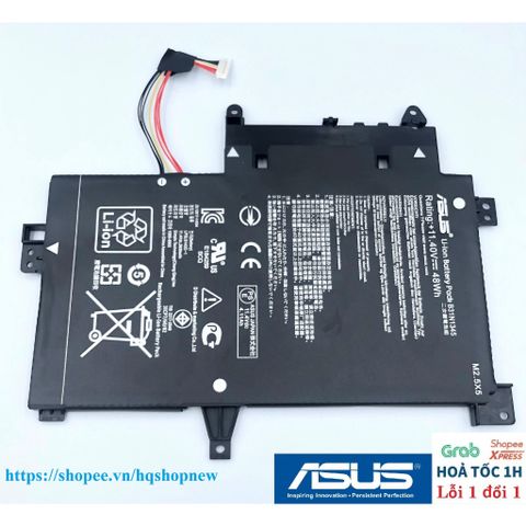 Pin Laptop Asus TP500L TP500LA TP500LN TP500LD B31N1345 - Pin Chính Hãng, Mới 100%, Bảo Hành Đổi Mới 100%