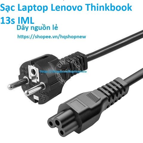 Sạc Laptop Chính Hãng Lenovo Thinkbook 13s IML - Phụ Kiện Laptop Đen, An Toàn, Tiết Kiệm Điện Năng