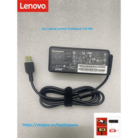 Sạc Laptop Chính Hãng Lenovo Thinkbook 13s IML - Phụ Kiện Laptop Đen, An Toàn, Tiết Kiệm Điện Năng