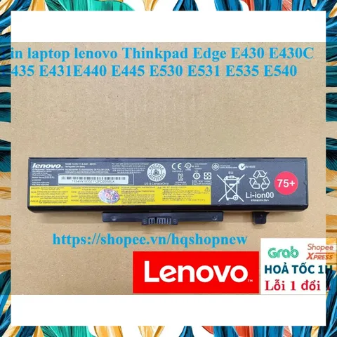 [Pin zin] Pin laptop lenovo Thinkpad Edge E430 E430C E435 E431E440 E445 E530 E531 E535 E540 PHỤ KIỆN LAPTOP