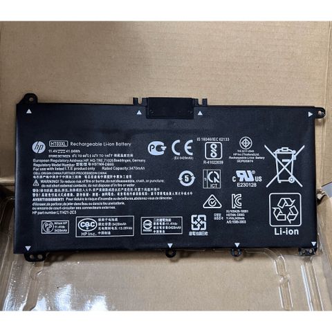 Pin laptop HP HT03XL cho Pavilion 14-CE, 14-CF, 15-DA, 15-CS, 15-CW, 15-CU - Dung lượng 3470mAh, hàng mới, Li-ion chất lượng cao