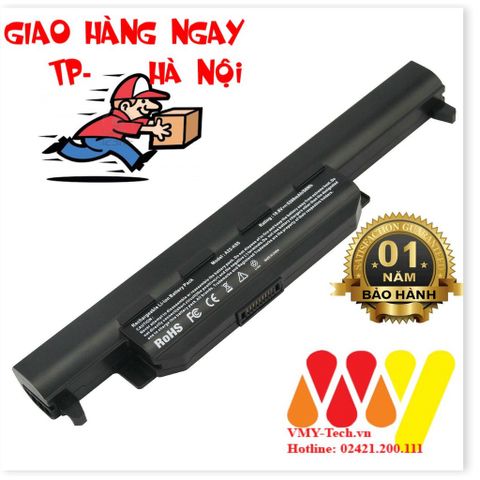 Pin Laptop Asus A45 - Pin Li-ion 6 Cell 5200mAh, Phù Hợp A45D A45DE A45DR A45N A45V A45VD, Bảo Hành 12 Tháng