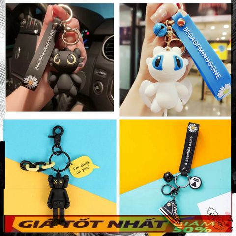 🔜 Tổng hợp các mẫu Móc Khóa TOP 9 Cực Chất có thể dùng treo kèm với Vỏ case Airpod 1 2 tai nghe đồng bộ phong cách