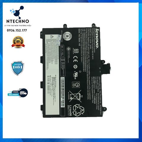 Pin Laptop Lenovo Yoga Thinkpad 11E - 4 Cell Li-ion ZIN 4600mAh - Bảo Hành 6-12 Tháng, Sản Phẩm Chính Hãng, Thời Gian Sử Dụng Tối Đa 3 Giờ
