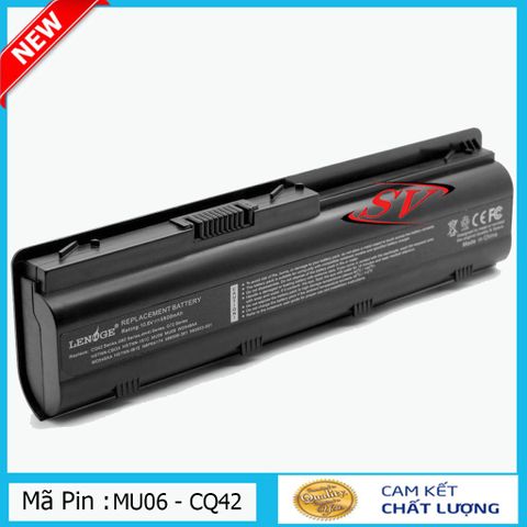 Pin Laptop HP CQ42 CQ43 G62 G56 G42 G32 431 430 G4 - Pin Lion 4 Cell 4400mAh/5200mAh, Hàng Mới, Bảo Hành 9 Tháng