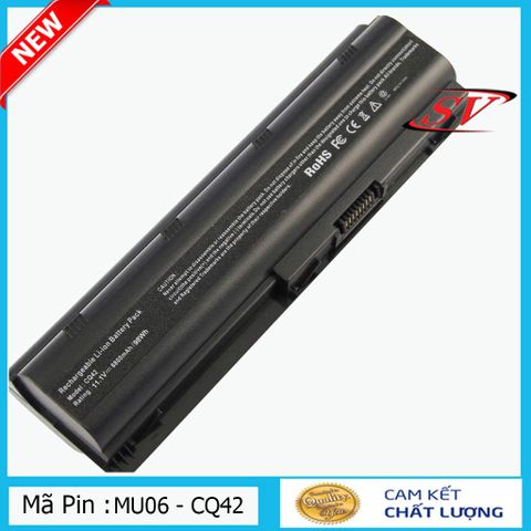 Pin Laptop HP CQ42 CQ43 G62 G56 G42 G32 431 430 G4 - Pin Lion 4 Cell 4400mAh/5200mAh, Hàng Mới, Bảo Hành 9 Tháng