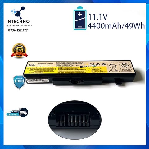 Pin Laptop Lenovo G480 B480 B485 B580 B585 G480A G485 V480 V580 L11S6F01 45N10516 - Bảo hành 12 tháng, Dung lượng 4400mAh