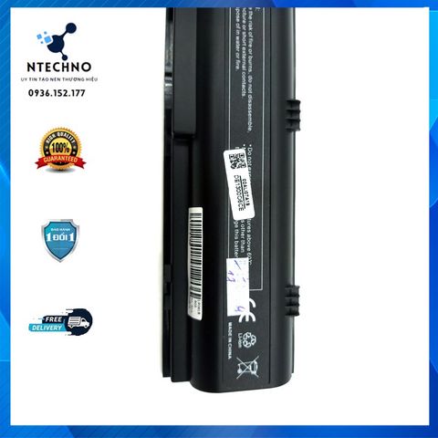 Pin Laptop Dell Vostro 1310 1320 1510 1300 2510 - 6 Cell Li-ion 4400mAh, Bảo Hành 12 Tháng, Pin Chất Lượng Cao, Hàng Mới 100%