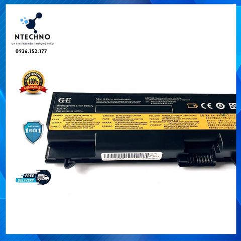 Pin Laptop Lenovo ThinkPad T430S T420S T420 6 Cell Li-ion 4400mAh - Bảo Hành 12 Tháng, Thời Gian Sử Dụng Liên Tục 3 Giờ