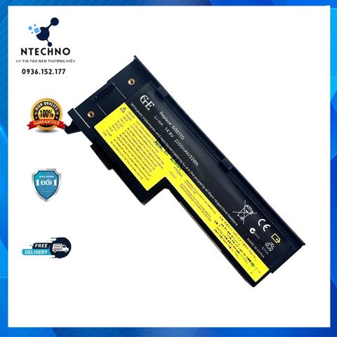 Pin Laptop Lenovo ThinkPad X60/X60s/X61/X61s 4 Cell Li-ion 2200mAh - Bảo Hành 12 Tháng, Pin Chất Lượng Cao Chính Hãng