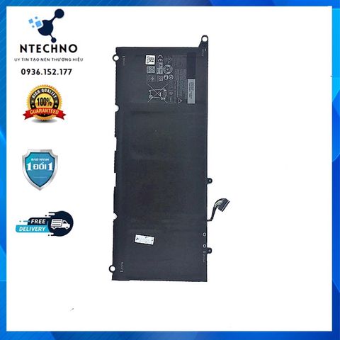 Pin Laptop Dell XPS 13 9343 9350 - Mã JD25G PW23Y 90V7W, Pin Zin 6 Cell Li-ion, Bảo hành 6-12 tháng, Dung lượng 6930mAh