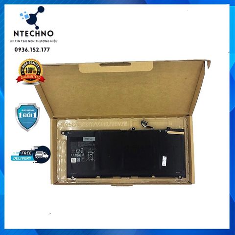 Pin Laptop Dell XPS 13 9343 9350 - Mã JD25G PW23Y 90V7W, Pin Zin 6 Cell Li-ion, Bảo hành 6-12 tháng, Dung lượng 6930mAh