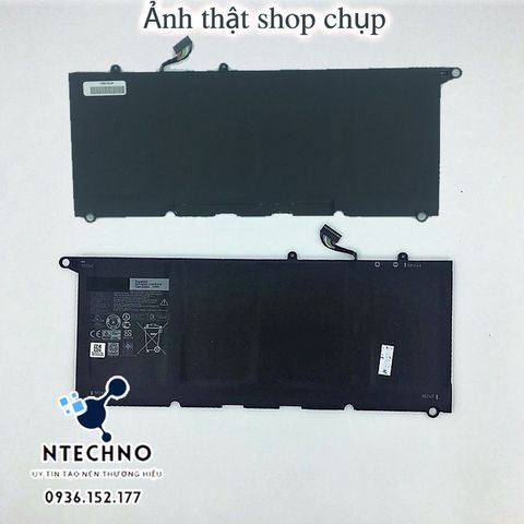 Pin Laptop Dell XPS 13 9343 9350 - Mã JD25G PW23Y 90V7W, Pin Zin 6 Cell Li-ion, Bảo hành 6-12 tháng, Dung lượng 6930mAh