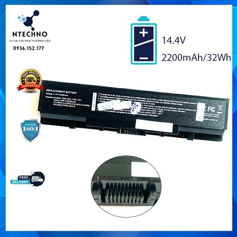 Pin Laptop Dell Vostro 1500 1700 1535 | Pin Inspiron 1520 1521 1720 1721 | Li-ion 6 Cell 2200mAh, Bảo Hành 12 Tháng