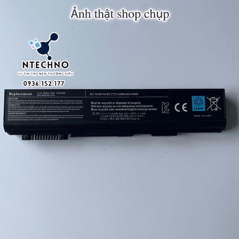 Pin Laptop Toshiba PA3786U PA3787U-1BRS PA3788U6 - 6 Cell Li-ion 4400mAh, Thời Gian Sử Dụng 2,5-3 Giờ, Bảo Hành 12 Tháng