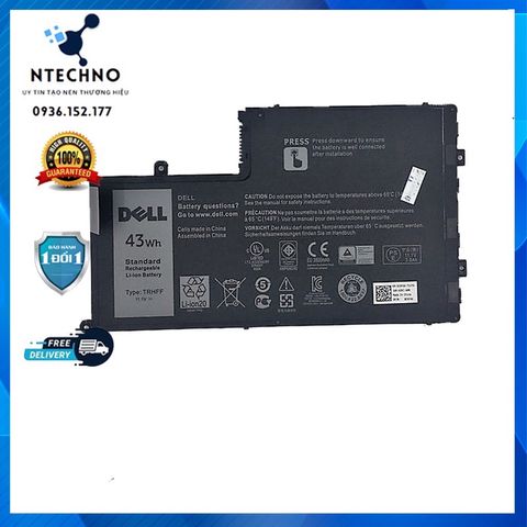 Pin Laptop Dell Inspiron 15 5547 15-5447 14-5442 5445 Zin 6 Cell Li-ion 3800mAh - Bảo Hành 6-12 Tháng, Chất Lượng Đảm Bảo