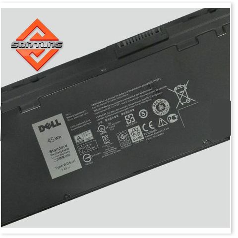 Pin Laptop DELL E7240 ZIN 4 CELL - Thay Thế Dòng Latitude 12 7000 - Bảo Hành 9 Tháng, Pin Chất Lượng Cao