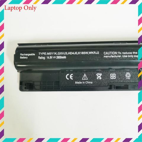 Pin Laptop Dell Inspiron N5468 40Wh 4 Cell - Pin Li-ion Đen Chất Lượng Cao, Bảo Hành 12 Tháng