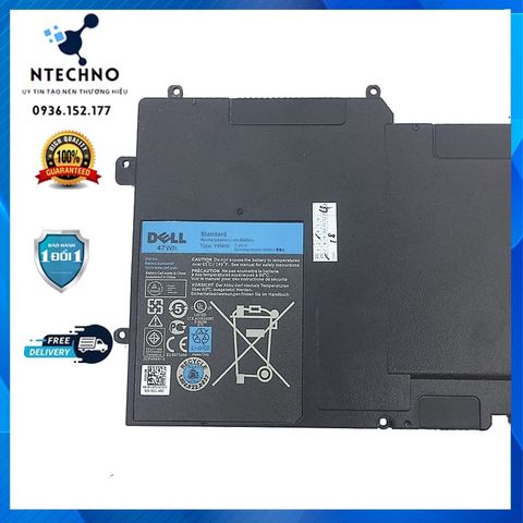Pin Laptop Dell XPS 12 9250 & Latitude 12 7275 - 6 Cell Li-ion Thời Gian Bảo Hành 12 Tháng, Chất Lượng Cao, Pin Zin 100%