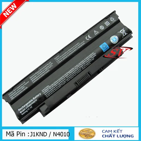 🔝 Pin Laptop Dell Inspiron N4010 J1KND N5010 N4110 N3010 Vostro 1450 N5110 14R N4120 N4010D-158 N4010-148 J1KN