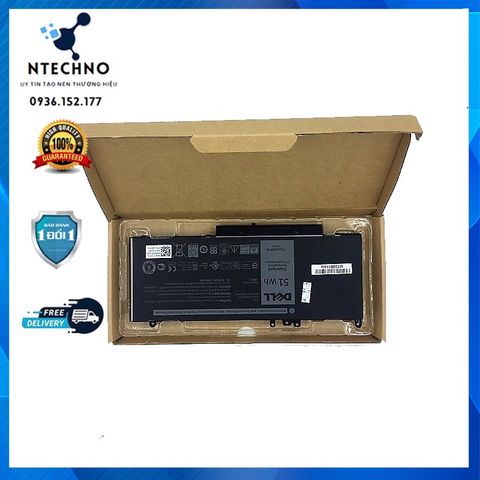 Pin Laptop Dell Latitude E5470 E5570 E5450 E5550 E5270 51wH [Pin Zin] - Chính Hãng, Bảo Hành 6-12 Tháng, Pin Li-ion Hàn Quốc 100% Mới