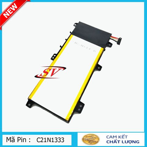 Pin Laptop Asus C21N1333 - Thay Thế TP550L TP550LA R554 X454 - Hàng Mới 100%, 4 Cell, Bảo Hành 6 Tháng