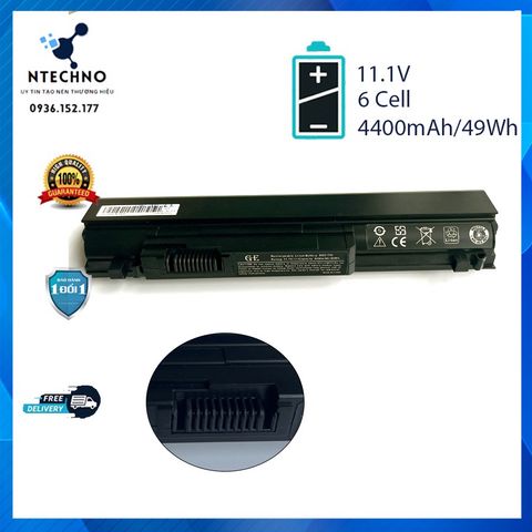 Pin Laptop Dell Vostro 1340 M1340 Studio XPS 13 PP17S 6 Cell 4400mAh 11.1V - Bảo Hành 12 Tháng, Pin Li-ion Chính Hãng