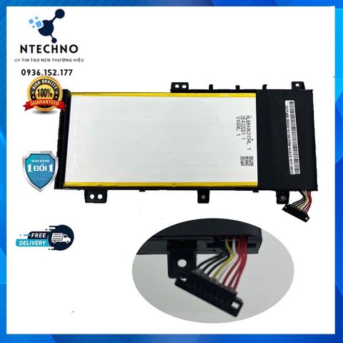 Pin Laptop Asus C21N1333 3 Cell Li-ion 4900mAh cho TP550LA TP550LD R554L - Bảo hành chính hãng 6-12 tháng
