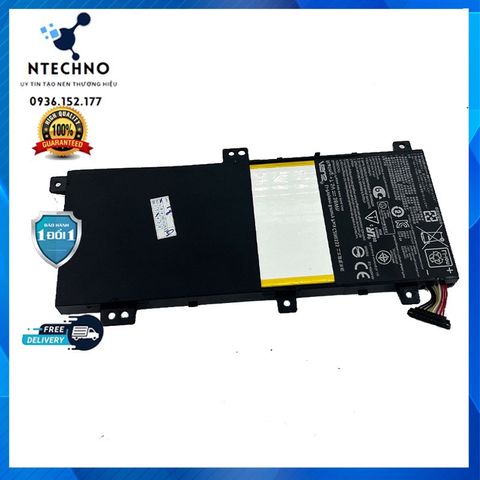 Pin Laptop Asus C21N1333 3 Cell Li-ion 4900mAh cho TP550LA TP550LD R554L - Bảo hành chính hãng 6-12 tháng