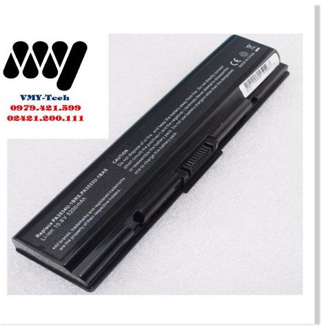 Pin Thay Thế Laptop Toshiba Satellite Pro A200 A210 L300 L300D - 4400mAh/5200mAh, 6 Cell, 11.1V, Bảo Hành 12 Tháng