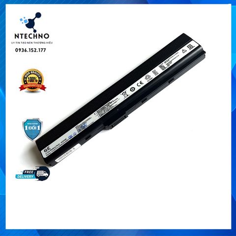 Pin Laptop Asus K52 A32-K52 A52J A42J - Pin 6 Cell Li-ion 4400mAh, Bảo Hành 12 Tháng, Chất Lượng Cao, Hàng Mới 100%