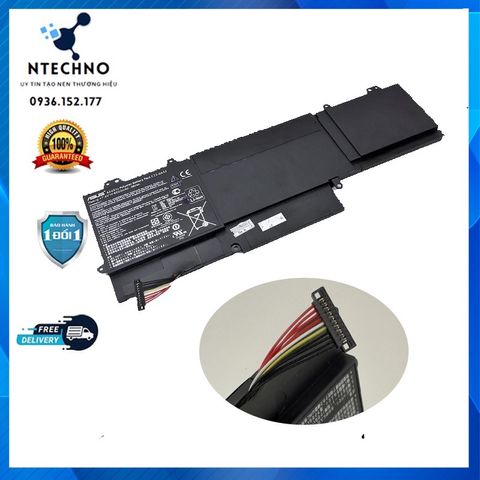 Pin Laptop ASUS Vivobook U38N Zenbook UX32A UX32VD C23-UX32 - 6 Cell Li-ion, 6520mAh, Bảo hành 6-12 tháng, Hàng mới chính hãng