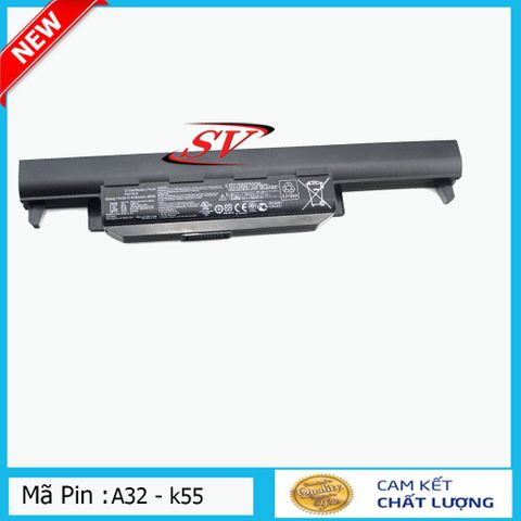 Pin Laptop ASUS A32-K55 K45 K55 R400 R500 6 Cell 4400-5200mAh - Pin Thay Thế Chính Hãng, Bảo Hành 9 Tháng