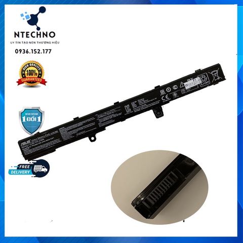 Pin Laptop Asus A31N1319 - Hàng Chính Hãng 4 Cell Li-ion 14.8V 2800mAh, Bảo Hành 12 Tháng, Tương Thích X451C/X551C