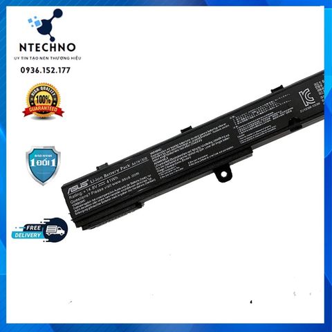 Pin Laptop Asus A31N1319 - Hàng Chính Hãng 4 Cell Li-ion 14.8V 2800mAh, Bảo Hành 12 Tháng, Tương Thích X451C/X551C
