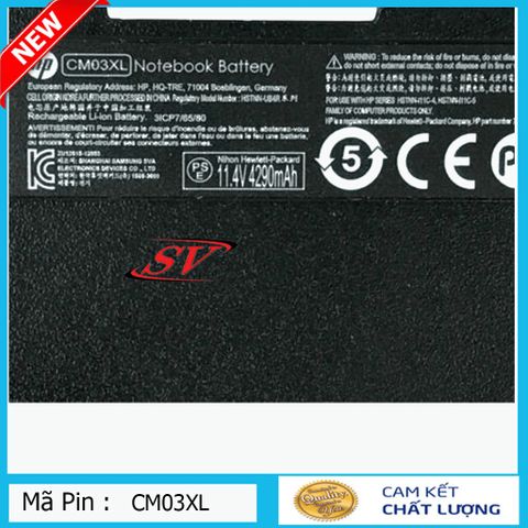 Pin Laptop HP EliteBook 840/840-G1/840-G2 CM03XL - Pin Lion 6 Cell 70Wh Bảo Hành 6 Tháng - Thay Thế Chất Lượng Cao