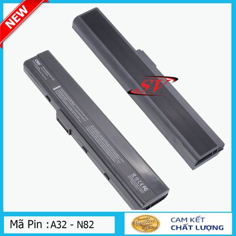 Pin Laptop Asus K52 K42 K62 A40 A42 A52 A62 - 6 Cell Lion 4400-5200mAh, Hàng Mới, Thay Thế Chính Hãng, Bảo Hành 9 Tháng