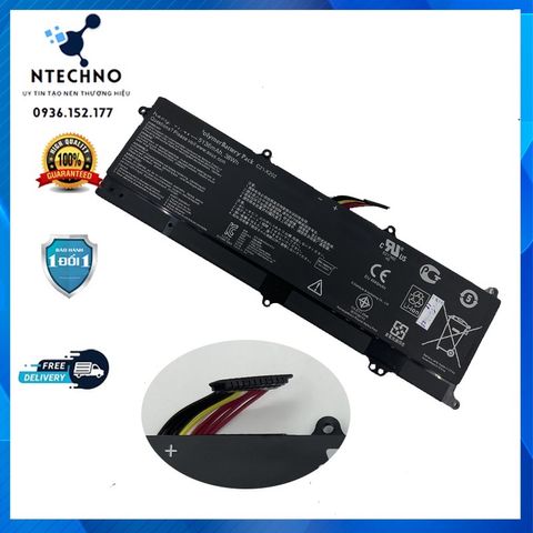 Pin Laptop Asus VivoBook X201 X201E C21 X202 Q200E F201E 6 Cell Li-ion 5136mAh - Bảo Hành 6-12 Tháng, Chất Lượng Đảm Bảo
