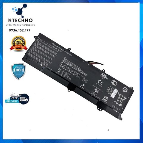 Pin Laptop Asus VivoBook X201 X201E C21 X202 Q200E F201E 6 Cell Li-ion 5136mAh - Bảo Hành 6-12 Tháng, Chất Lượng Đảm Bảo