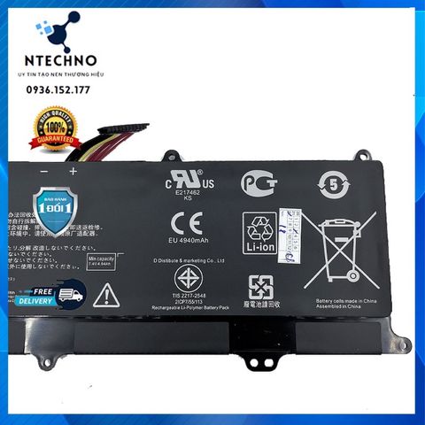 Pin Laptop Asus VivoBook X201 X201E C21 X202 Q200E F201E 6 Cell Li-ion 5136mAh - Bảo Hành 6-12 Tháng, Chất Lượng Đảm Bảo