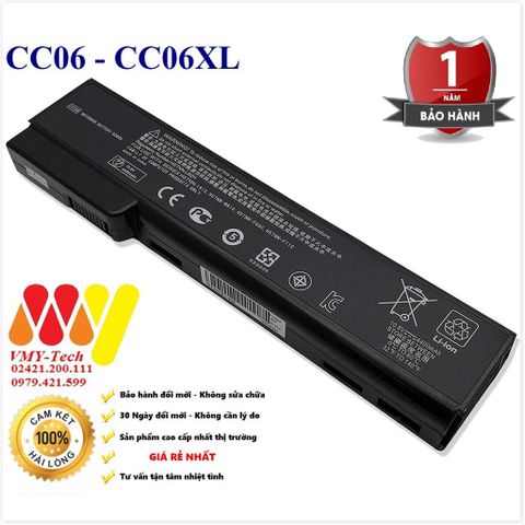 Pin Laptop HP ProBook 6360b 6360t 6460b 6465b 6470b 6475b 6560b 6565b 6570b - Lion 6 Cells 5200mAh Mới 100%