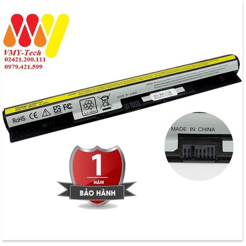 Pin Laptop Lenovo IdeaPad G400, G400s, G405s, G410s, G500s, G505s, G510s, S410p, S510p, Z710 - 4cell Lithium Ion 14.4V, 2600mAh, Bảo Hành 12 Tháng
