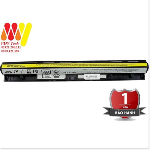 Pin Laptop Lenovo IdeaPad G400, G400s, G405s, G410s, G500s, G505s, G510s, S410p, S510p, Z710 - 4cell Lithium Ion 14.4V, 2600mAh, Bảo Hành 12 Tháng