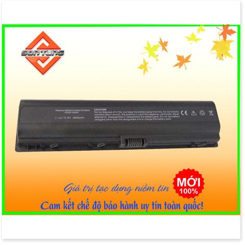 Pin laptop HP Pavilion DV2000 DV2400 DV6000 DV6100 DV6700 G6000 G7000 V3000 - Pin Li-ion 6 Cell 4400mAh, Bảo Hành 09 Tháng