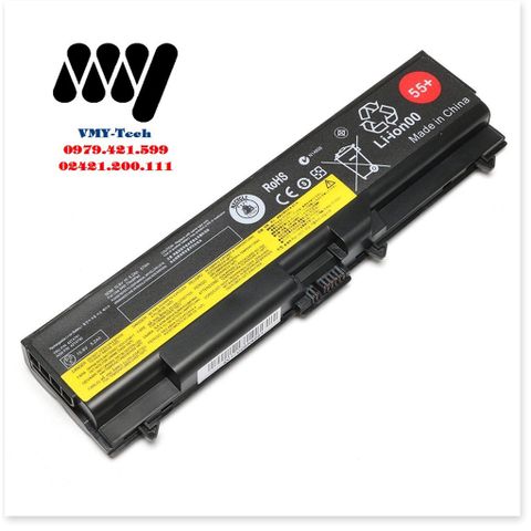 Pin Laptop Lenovo 11.1V 6 Cell Thay Thế cho Edge-E520 W510 W520 - Dung Lượng 4400-5200mAh, Bảo Hành 6 Tháng